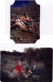 Big-game hunts collage