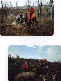 Elk and mule deer hunts collage